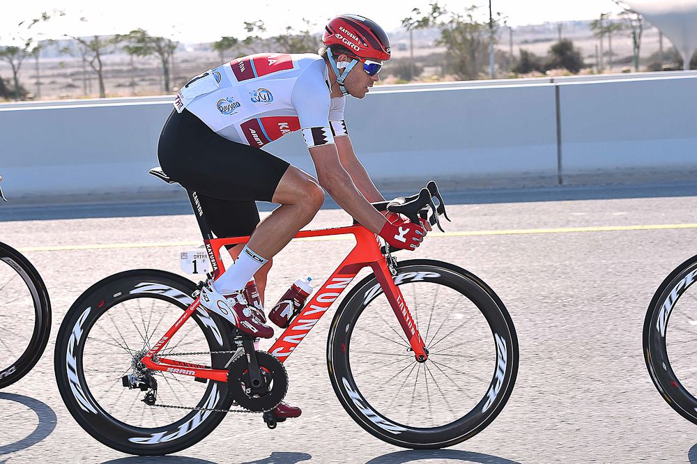 Katusha's Alexander Kristoff in action during stage 5 at the Tour of Qatar