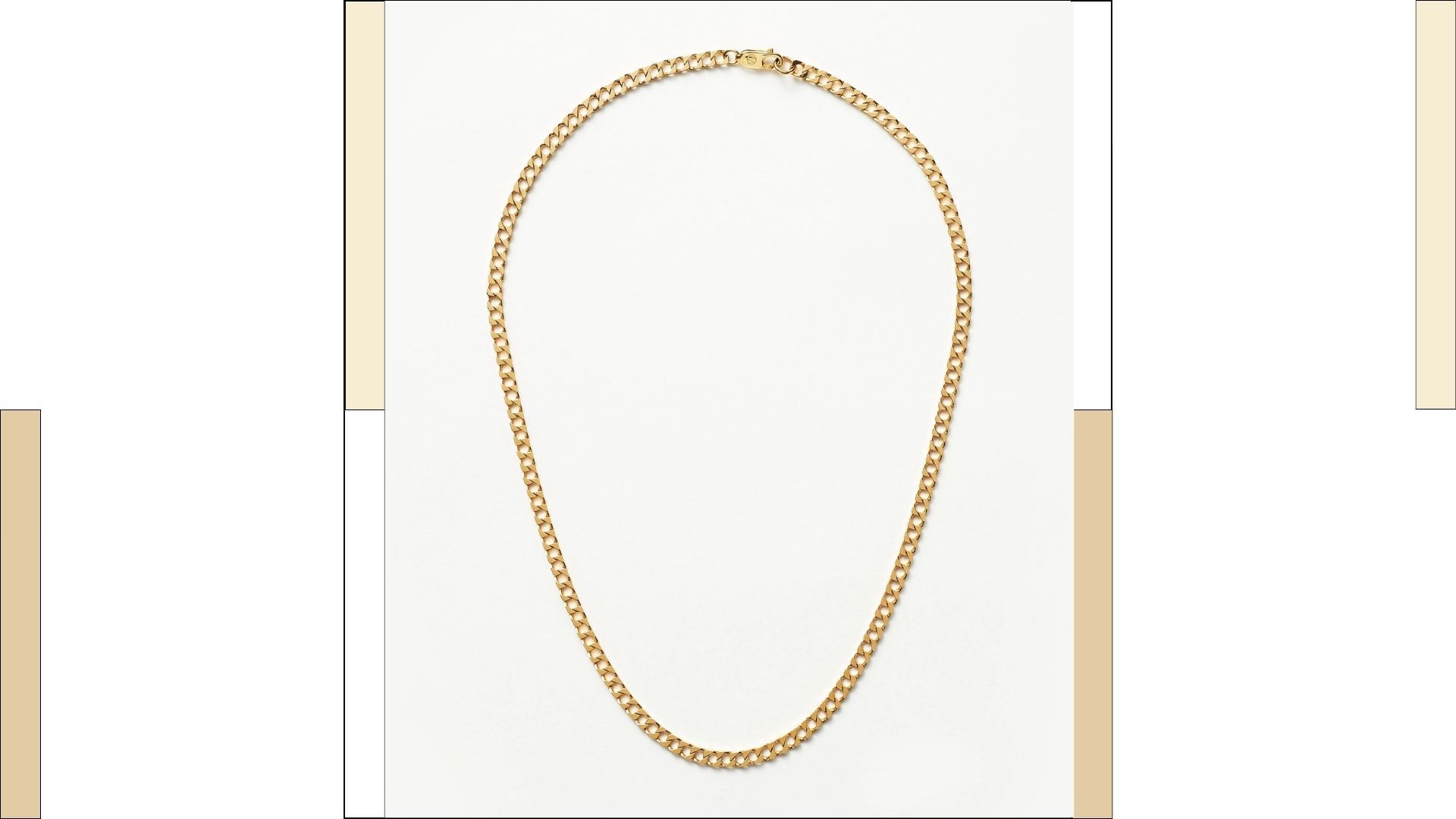 Missoma Lucy Williams Flat Curb Chain Necklace