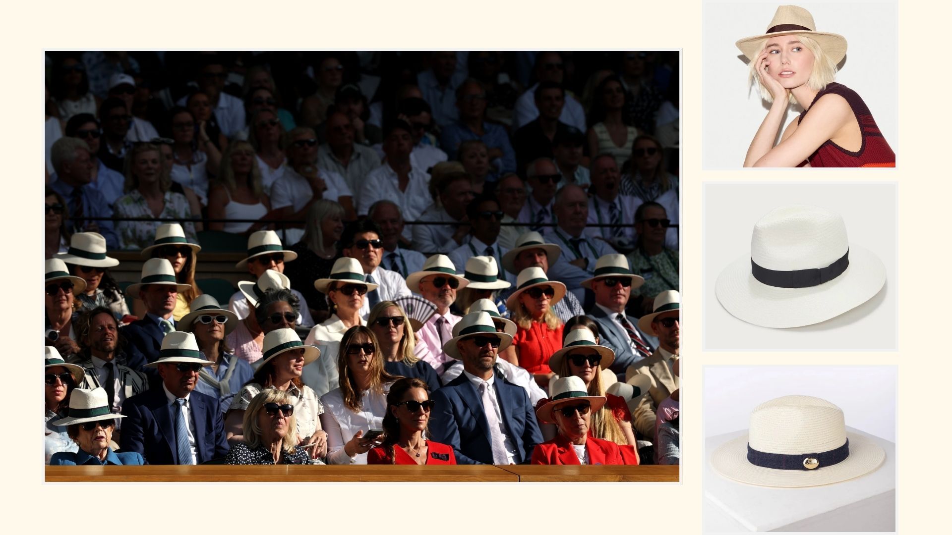 The hat-hater's heatwave guide: 6 lightweight, low-profile sun hats inspired by yesterday's Wimbledon final