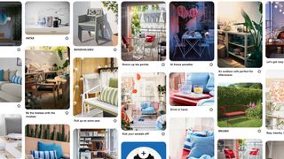 Pinterest and IKEA Recovation: image of Pinterest board