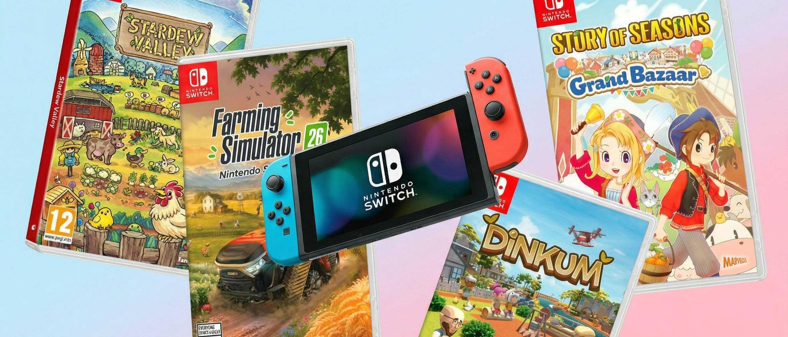 Nintendo Switch farming games