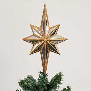 Mirrored Star Christmas Tree Topper