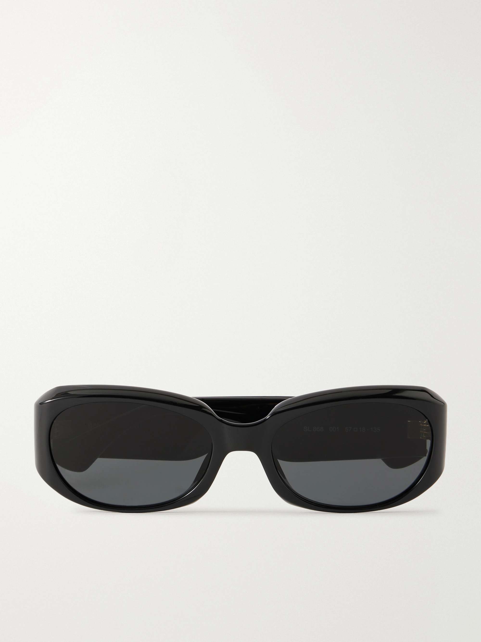 Sl 868 Squared-Frame Acetate Sunglasses