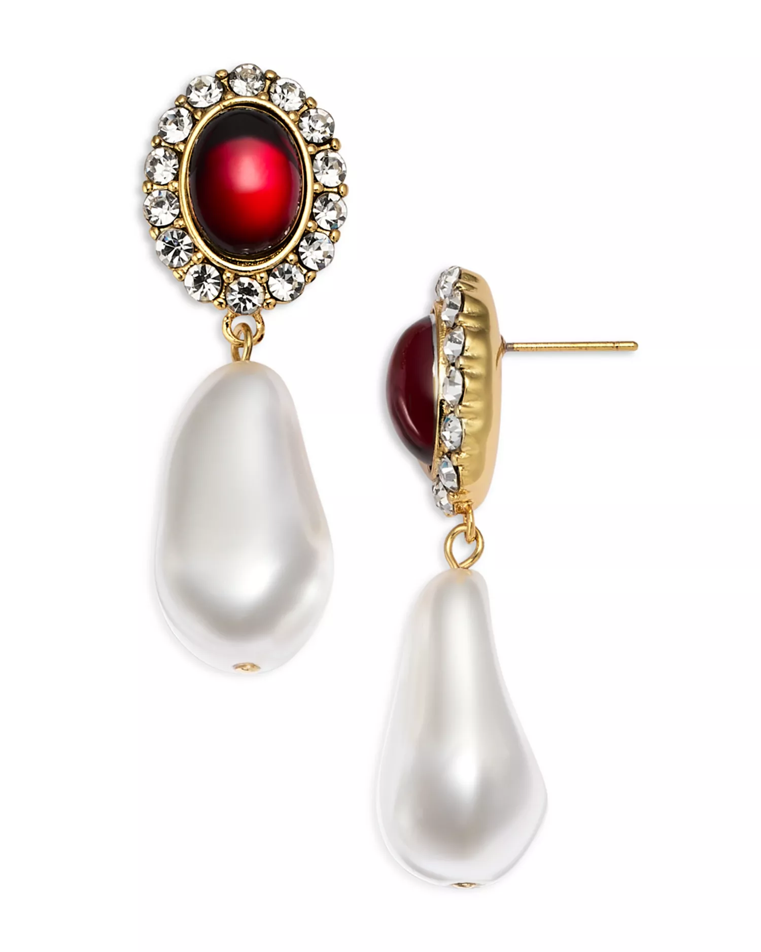 Imitation Pearl Earrings - Exclusive