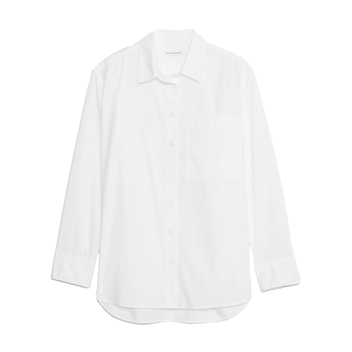 Banana Republic, The Oversized Shirt in Cotton Poplin
