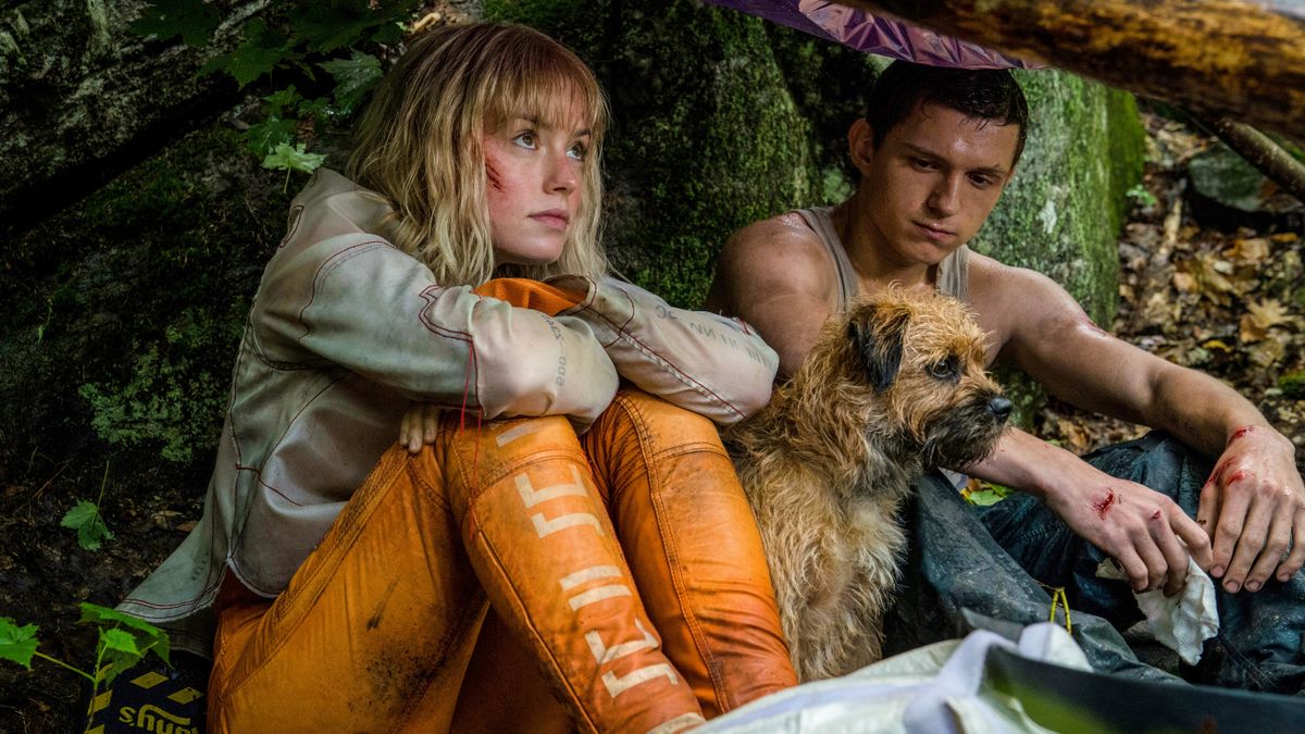 Daisy Ridley and Tom Holland in &#039;Chaos Walking&#039;.