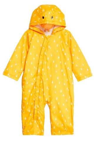 Duck puddlesuit for kids from Marks and Spencer