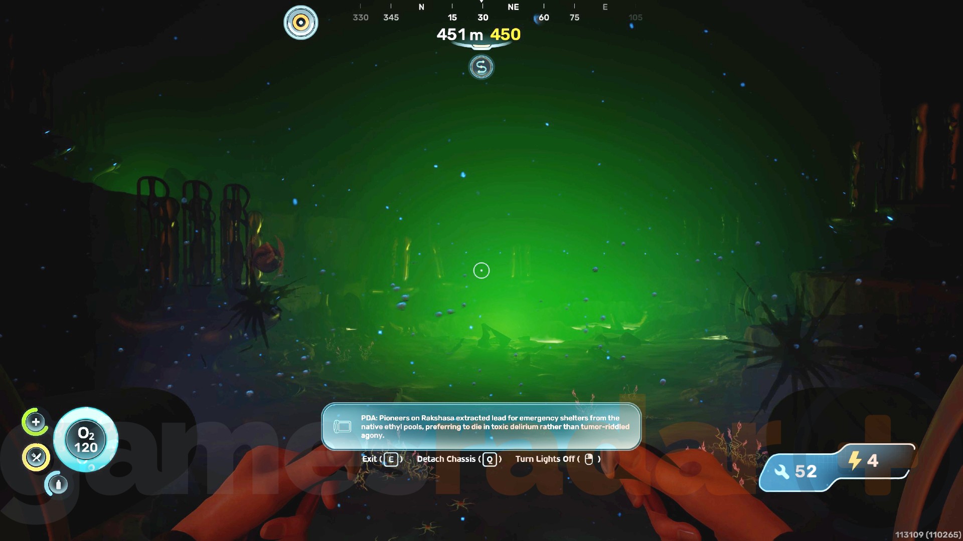 The Alien metal farm in Subnautica 2