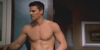 Angel David Boreanaz shirtless