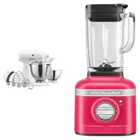 KitchenAid KSM195 Stand Mixer (White) +K400 Blender Bundle KitchenAid KSM195 Stand Mixer (White) +K400 Blender Bundle