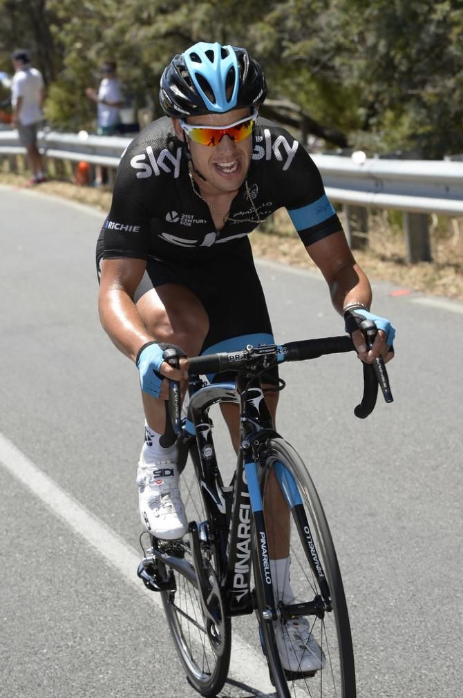 Richie Porte won the queen stage to Willunga Hill
