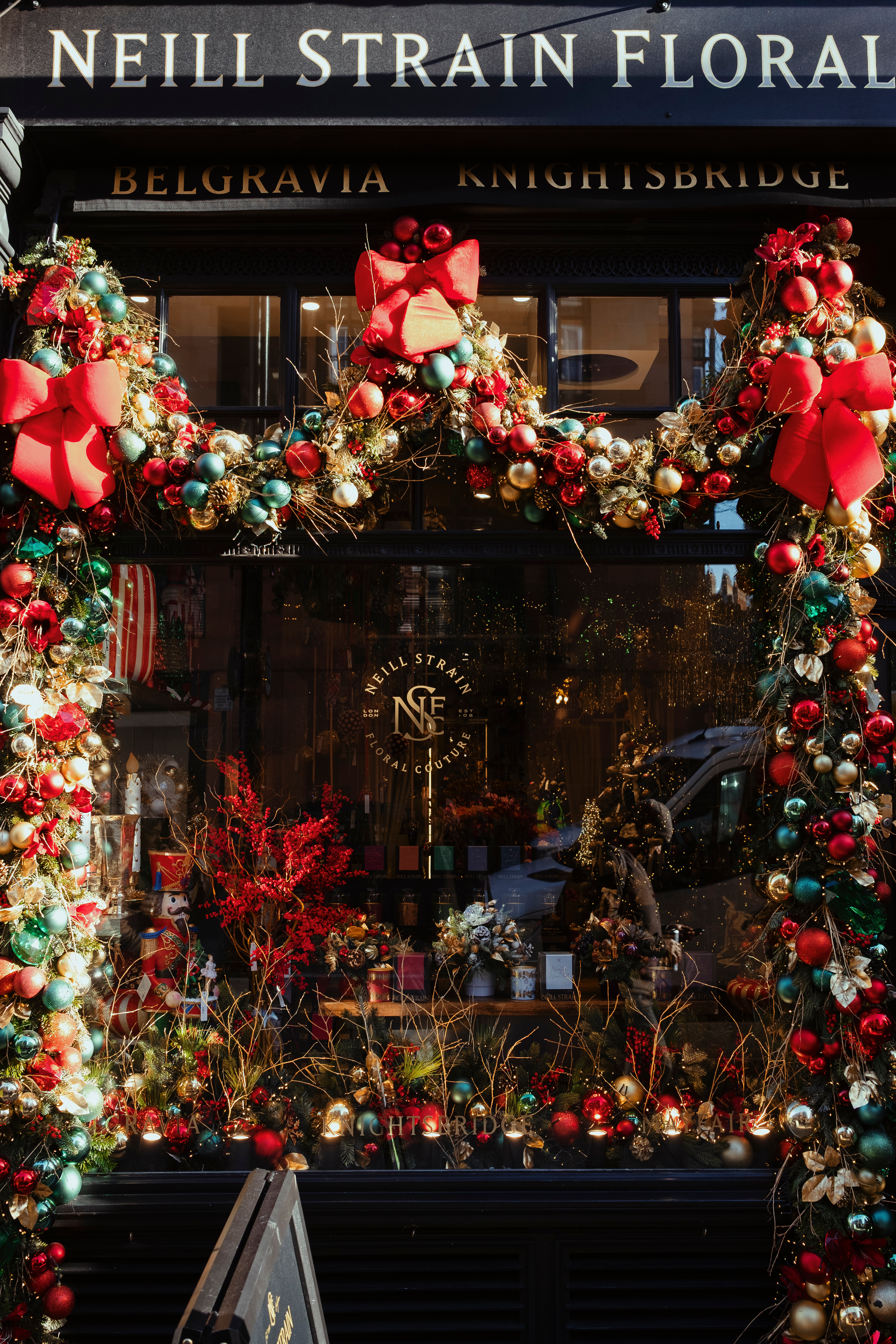 Christmas shop windows