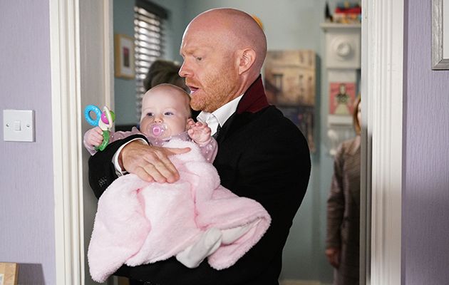 EastEnders spoilers - Max Branning leaves with Baby Abi