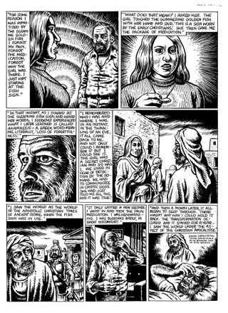 A page from Humanoids' Metal Hurlant sci-fi anthology