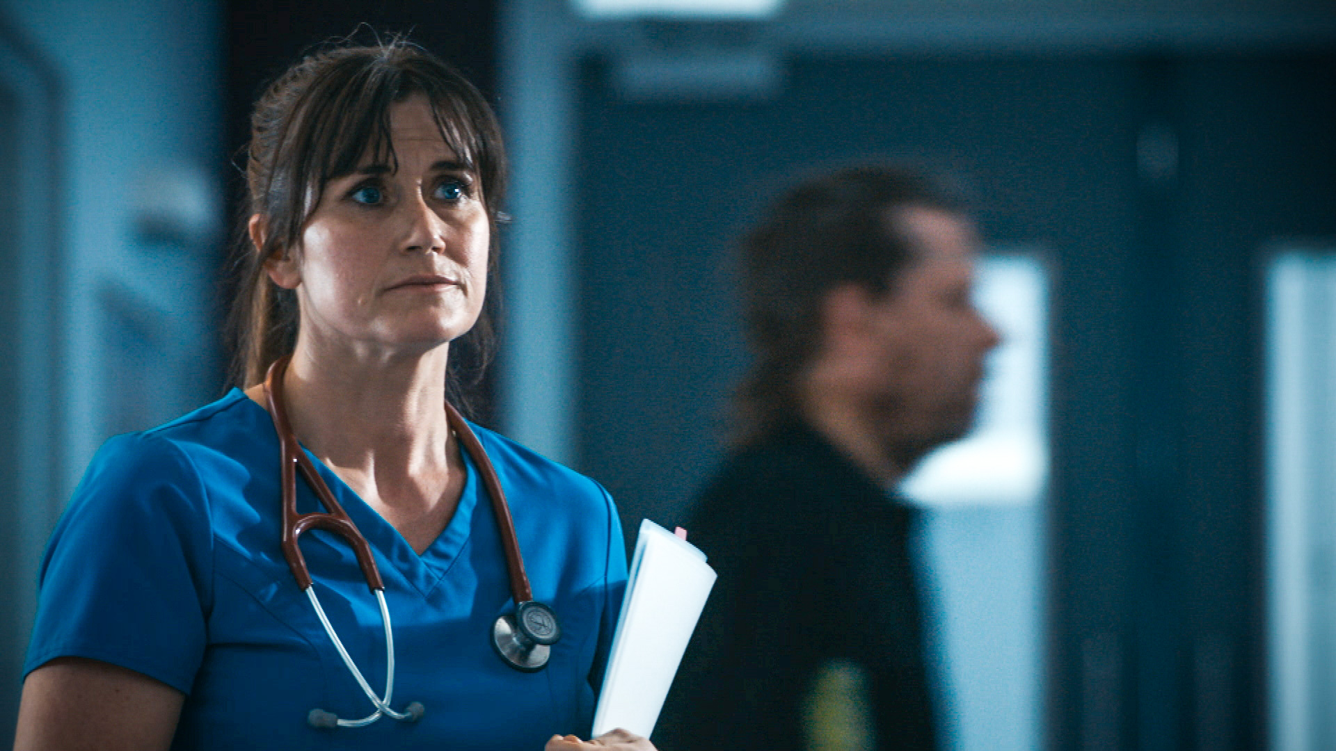 Ange Godard (Dawn Steele) has a tricky decision to make on TV tonight..