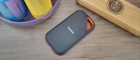 A SanDisk Extreme Pro Portable SSD