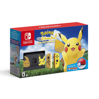 Nintendo Switch Console Bundle- Pikachu &amp; Eevee Edition with Pokemon: Let's Go, Pikachu! + Poke Ball Plus