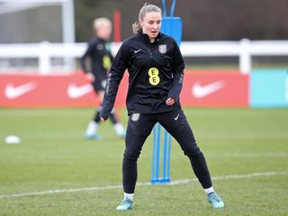 Niamh Charles during training