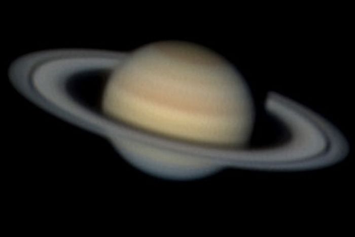 Saturn and its rings