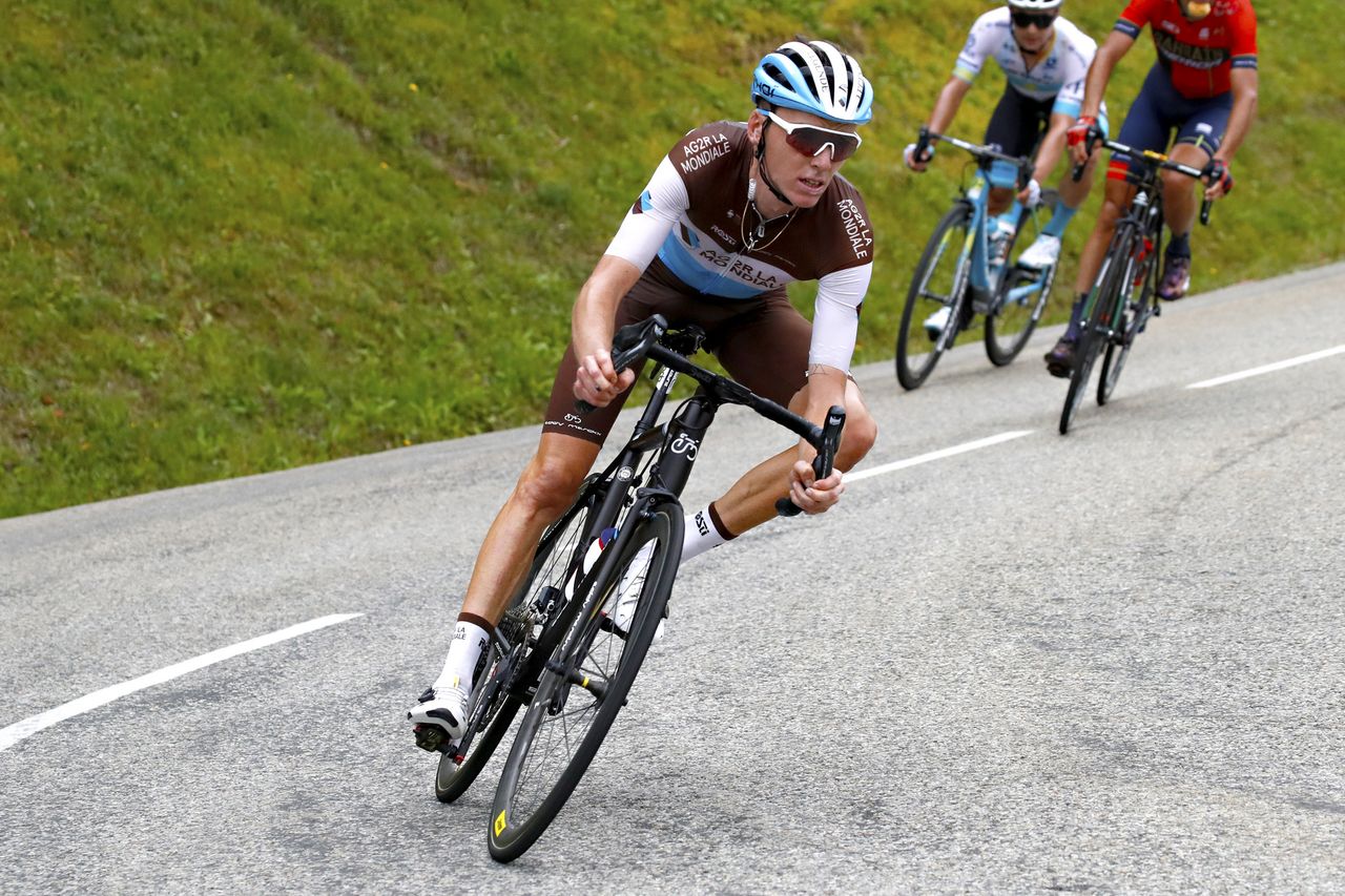 Romain Bardet (AG2R La Mondiale) made the break on stage 15