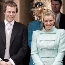 Tom and Laura Parker Bowles attend Queen Camilla and King Charles' wedding with Prince Harry and Prince William