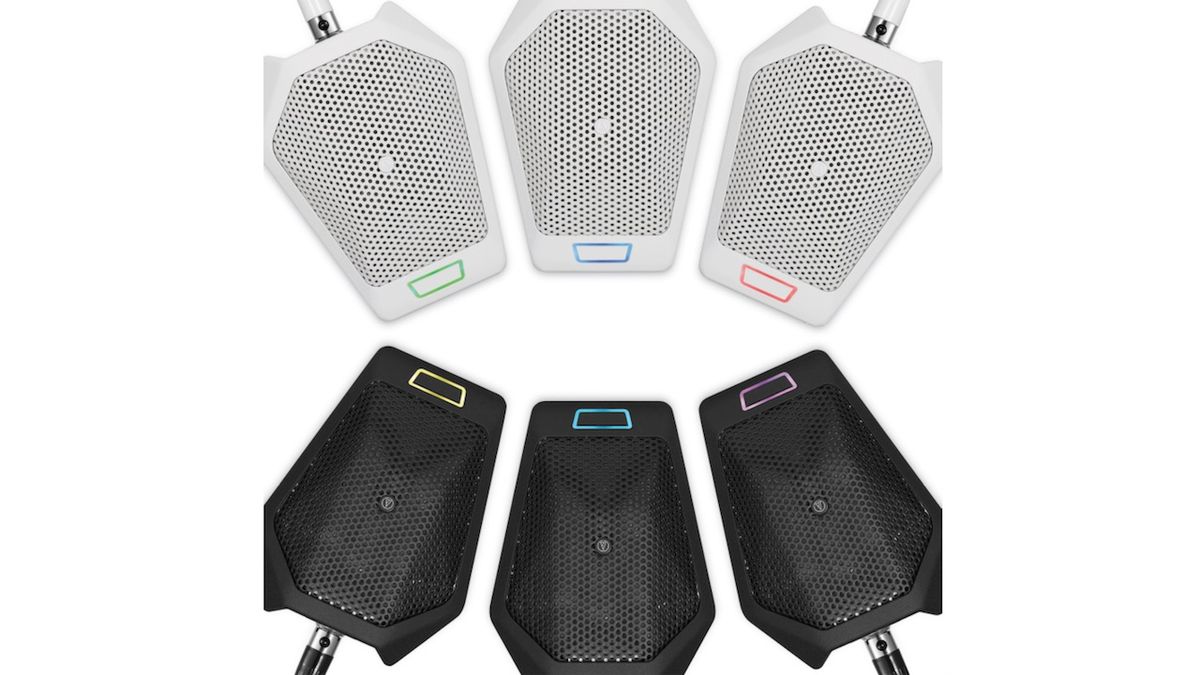 Audio-Technica is now shipping its updated UniPoint U891 Boundary Microphone models featuring a two-state RGB LED status indicator and a touch-sensitive capacitive-type user switch