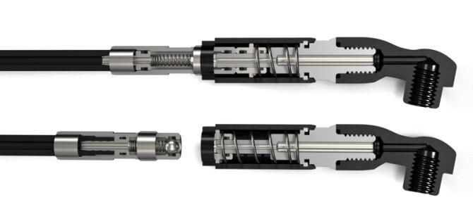 The Connectamajig allows for internal routing connections and is not intended as a travel-bike coupler