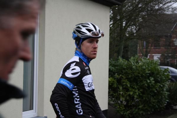Farrar rode alone this morning while the other riders went for a longer training ride