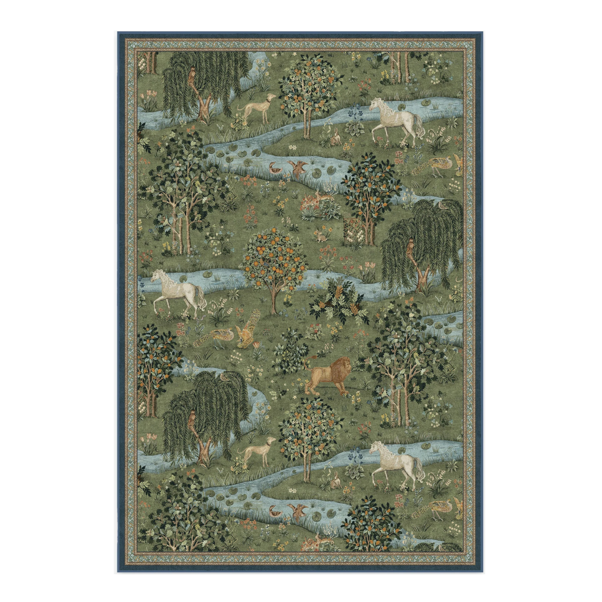 a ruggable morris & co rug