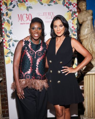 images depicting marie claire's 30th birthday celebration with Bloomingdale's