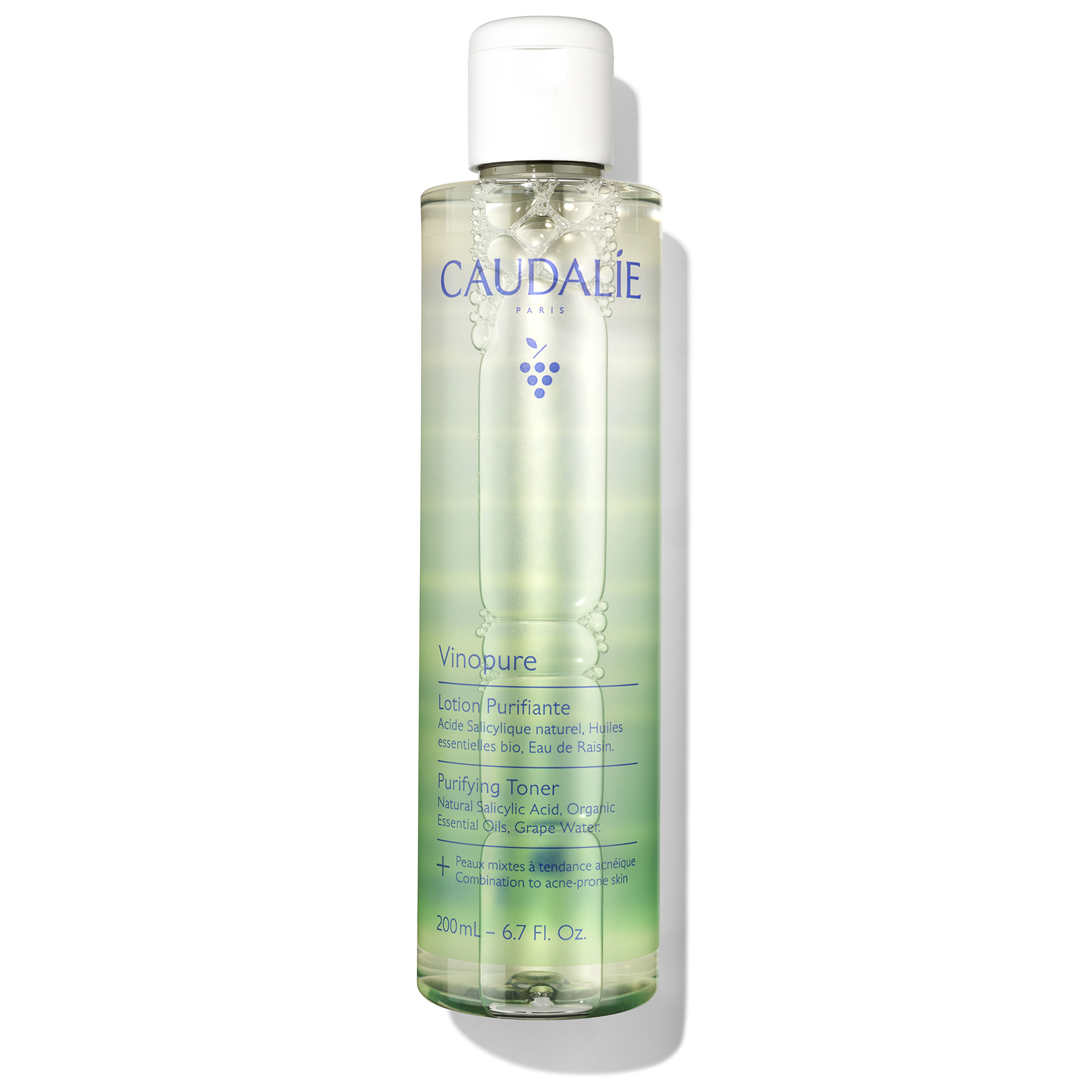 Caudalie Vinopure Natural Salicylic Acid Pore Minimising Toner - 200ml