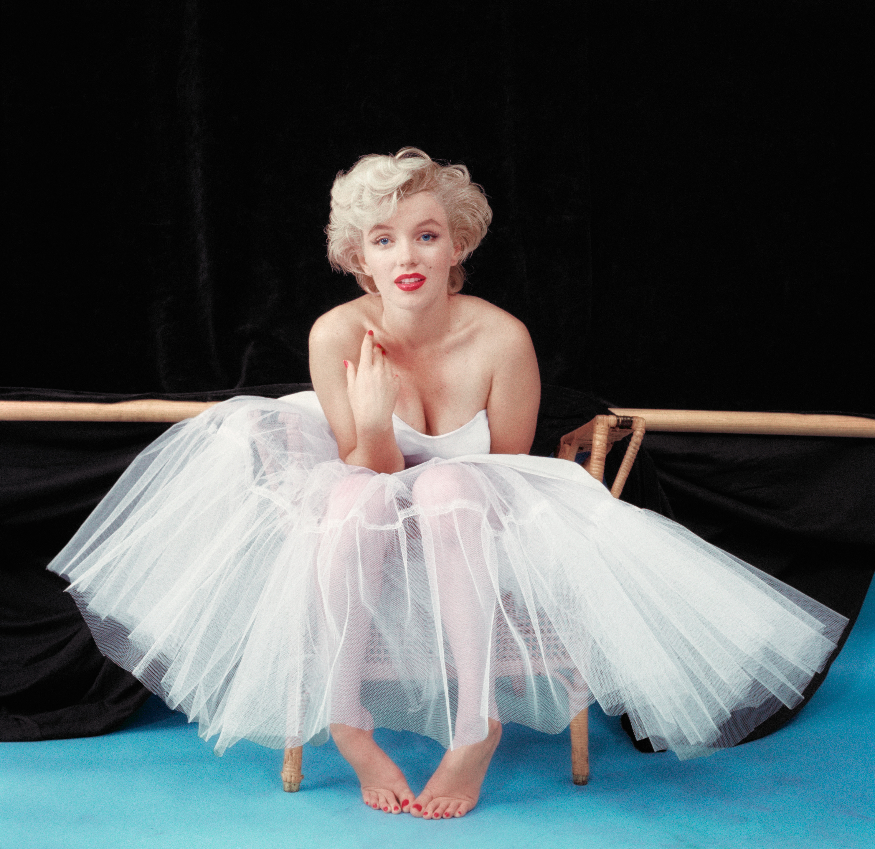 Marilyn Monroe, Ballerina Sitting, 1954, by Milton H. Greene, Milton H. Greene © MHG Collective, LLC.