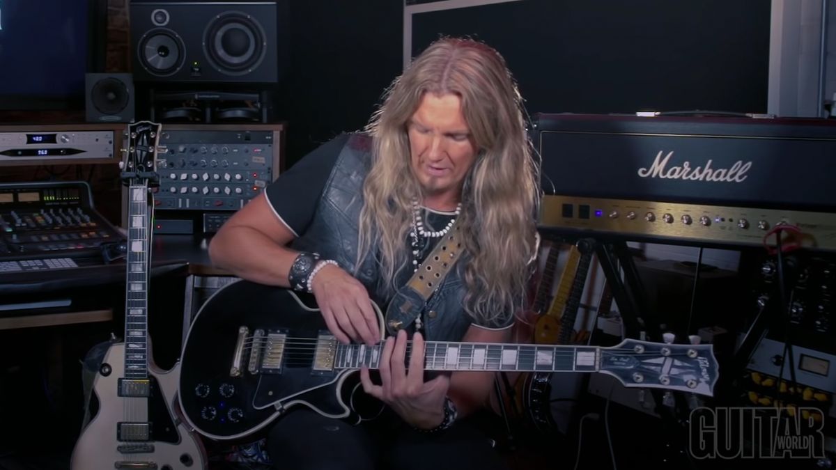How to play the solo in Whitesnake's Trouble Is Your Middle Name