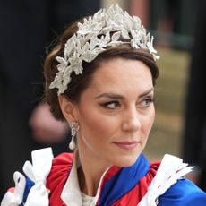 Kate Middleton wearing tiara