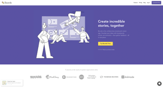 Boords landing page