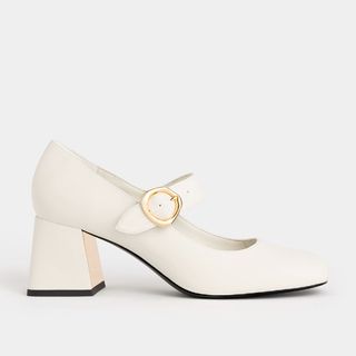 Charles & Keith Buckled Mary Jane Pumps
