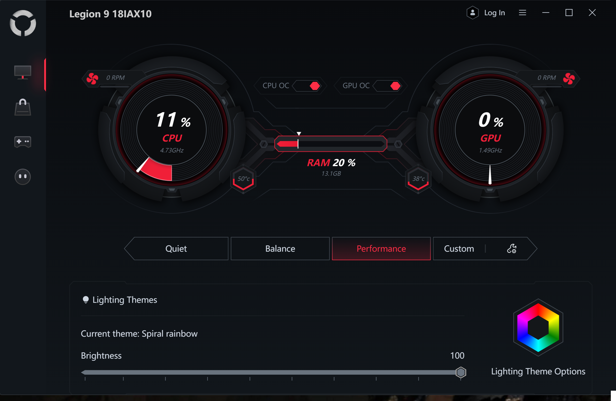 Lenovo Legion 9i Gen 10 gaming laptop