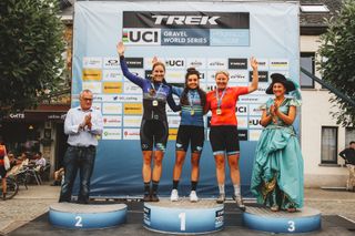 Houffa Gravel 110km - Women - Tessa Neefjes takes out another round of Gravel world Series in Belgium
