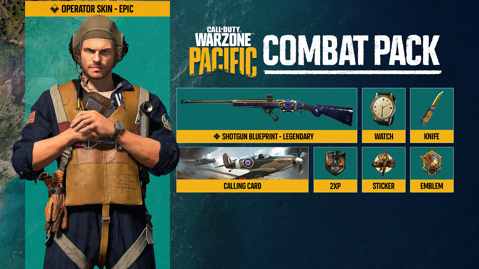 Warzone Combat Pack Ace Pacific Season 1
