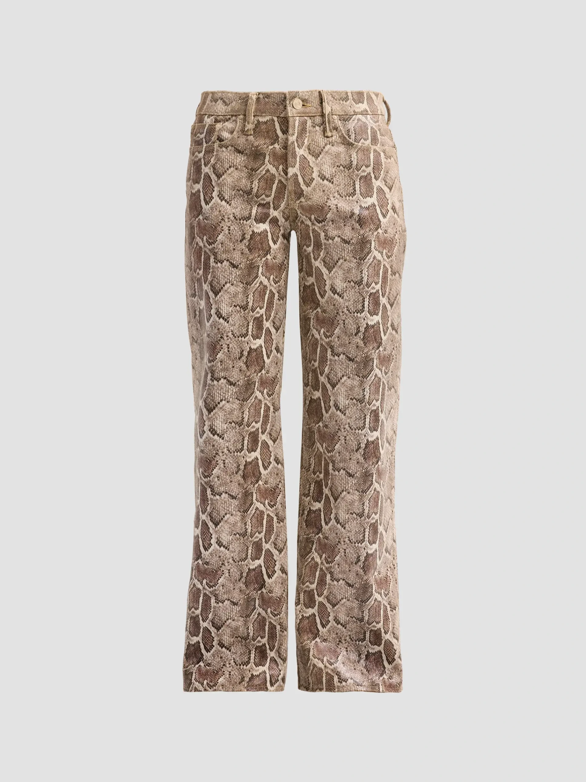 The Maven Sneak Leather-Blend Pants
