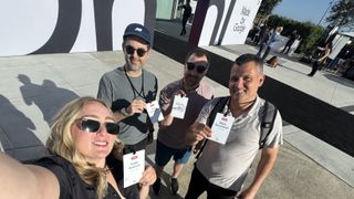 Tom's Guide reporters at Made by Google August 2024 event.