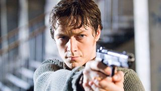 James McAvoy as Wesley Gibson in "Wanted"