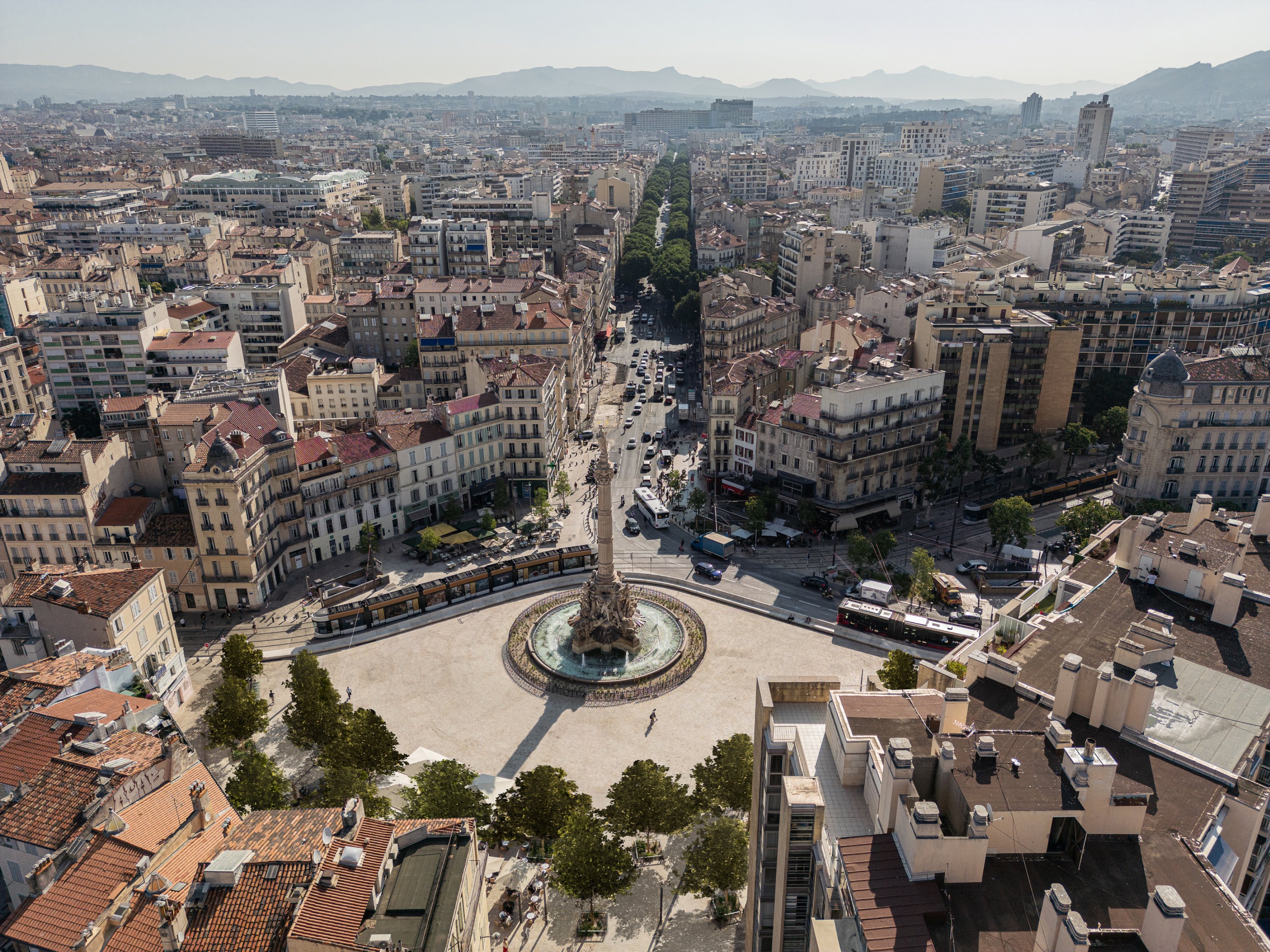 Place Castellane, Marseille, redesigned by Ora &Iuml;to
