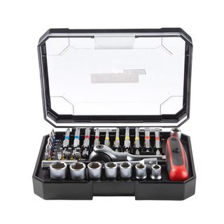 tool kit with black case