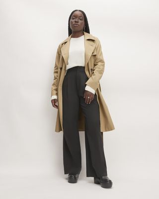 The Cotton Modern Trench Coat