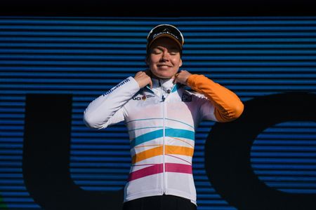 New Women's WorldTour individual leader Anna van der Breggen (Rabo-Liv)
