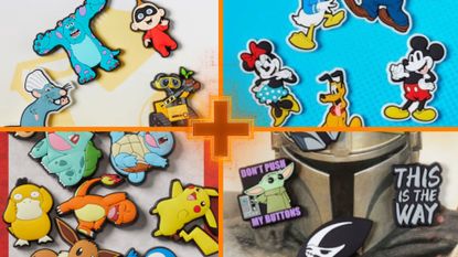 Featured image for Crocs Jibbitz showing Jibbitz selection