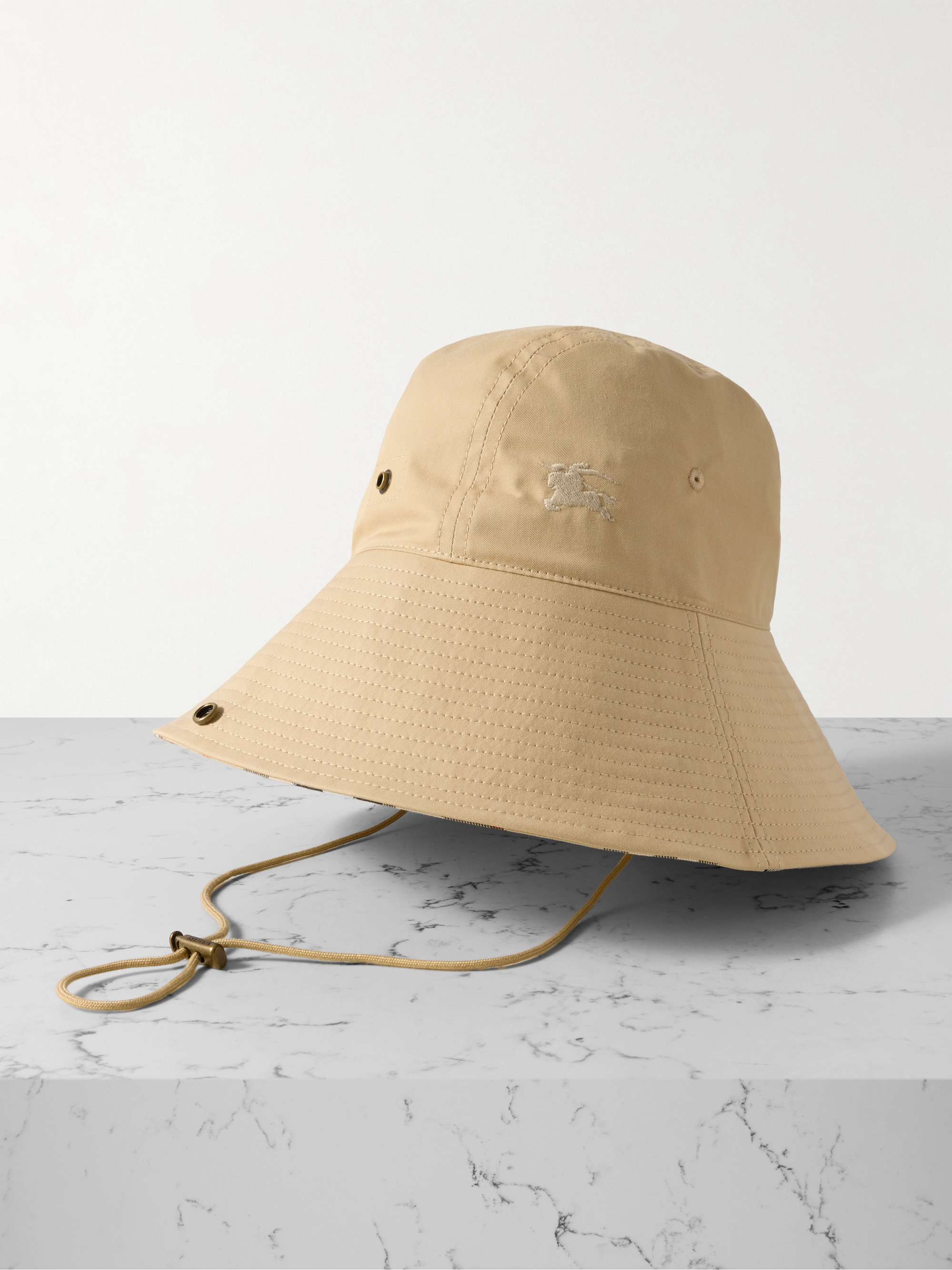Cotton-Gabardine Bucket Hat