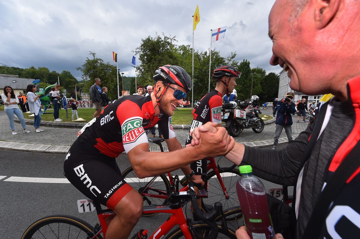Celebration time for Jempy Drucker (BMC)