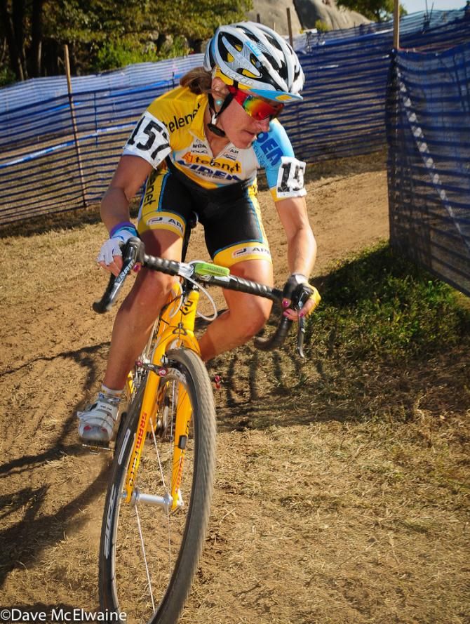 Amy Dombroski (Telenet Fidea Cycling Team) missed getting onto the breakaway today